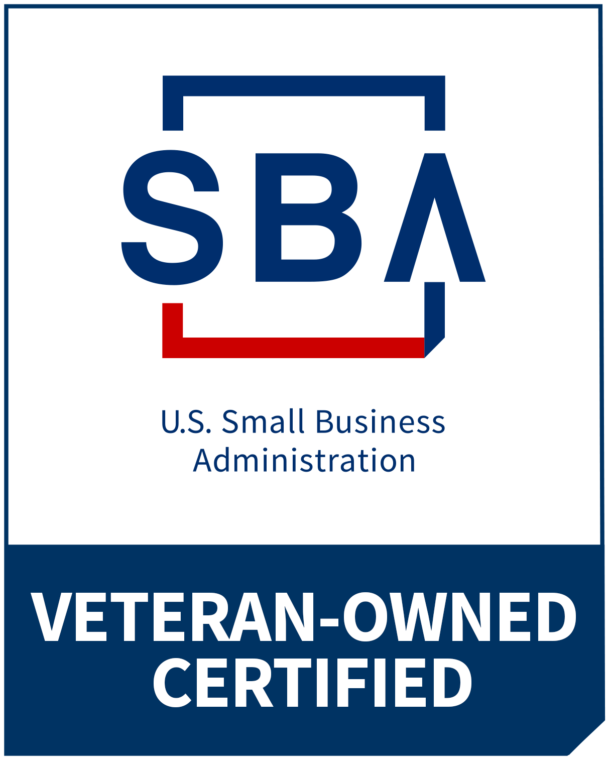 SBA-Certified Veteran-Owned Small Business (VOSB)